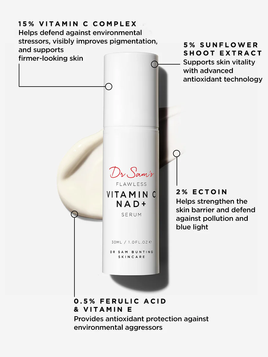 Flawless Vitamin C NAD+ Serum - Image 8